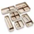 Organiseur de tiroir Modulable – Compartiments extensibles finition noyer clair